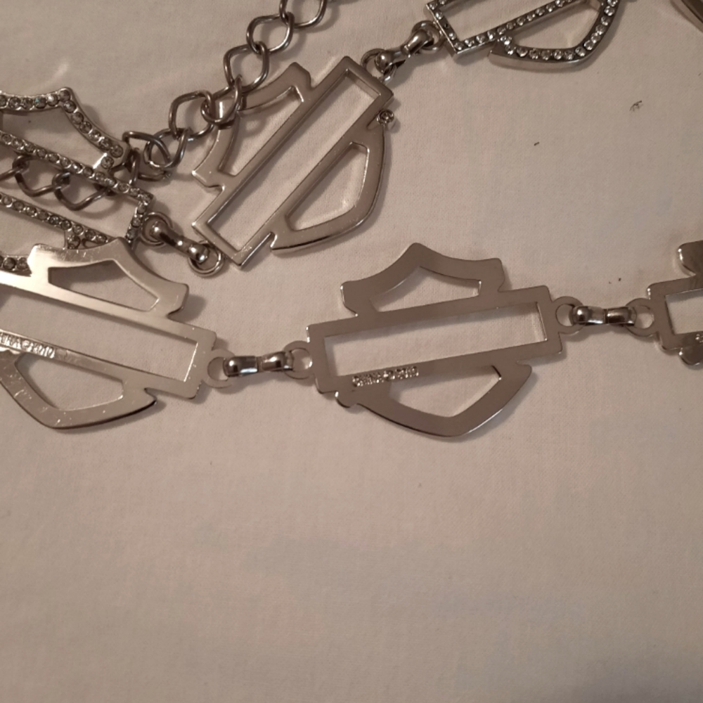 Harley davidson bar and shield belt